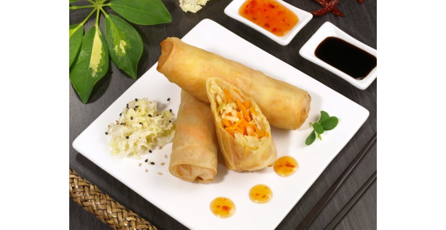 Recette Maison de Rouleaux de Printemps Croustillants